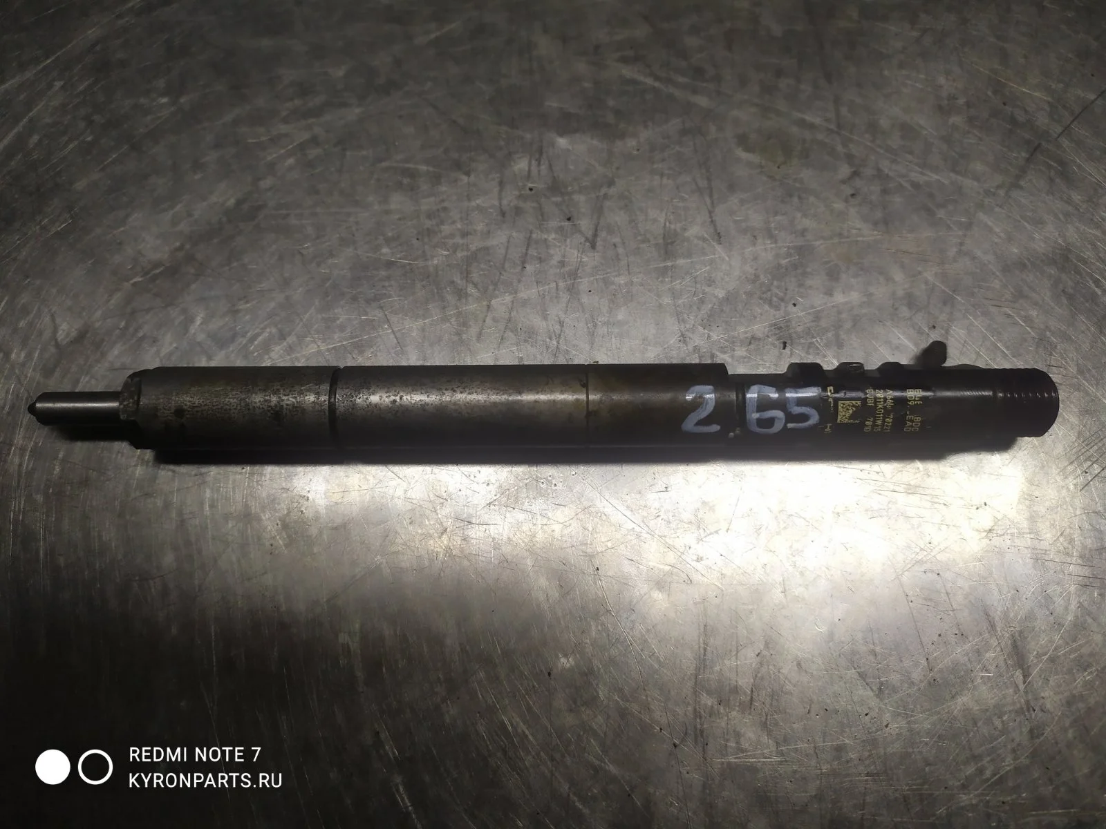 Форсунка delphi евро3 d20dt Ssangyong Kyron