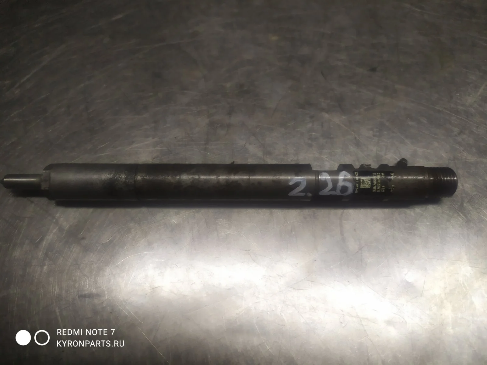 Форсунка delphi евро3 d20dt Ssangyong Kyron