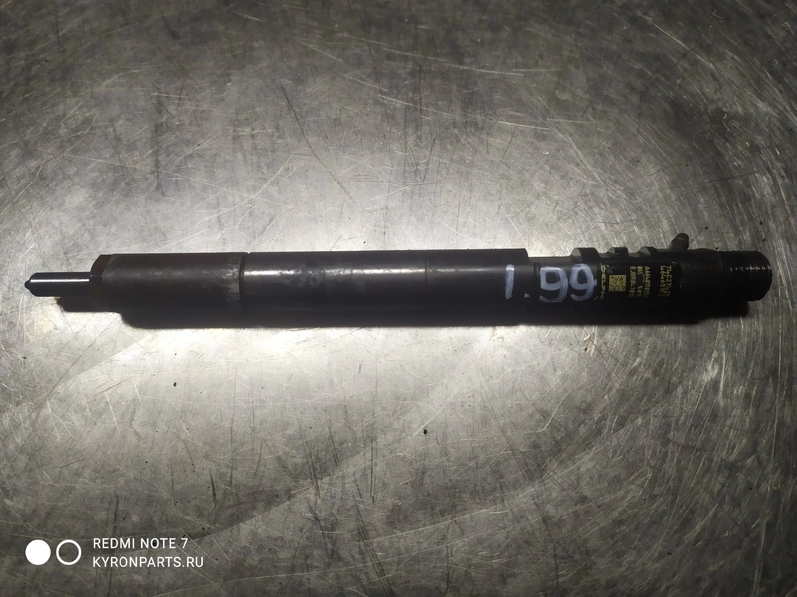 Форсунка delphi евро3 d20dt Ssangyong Kyron