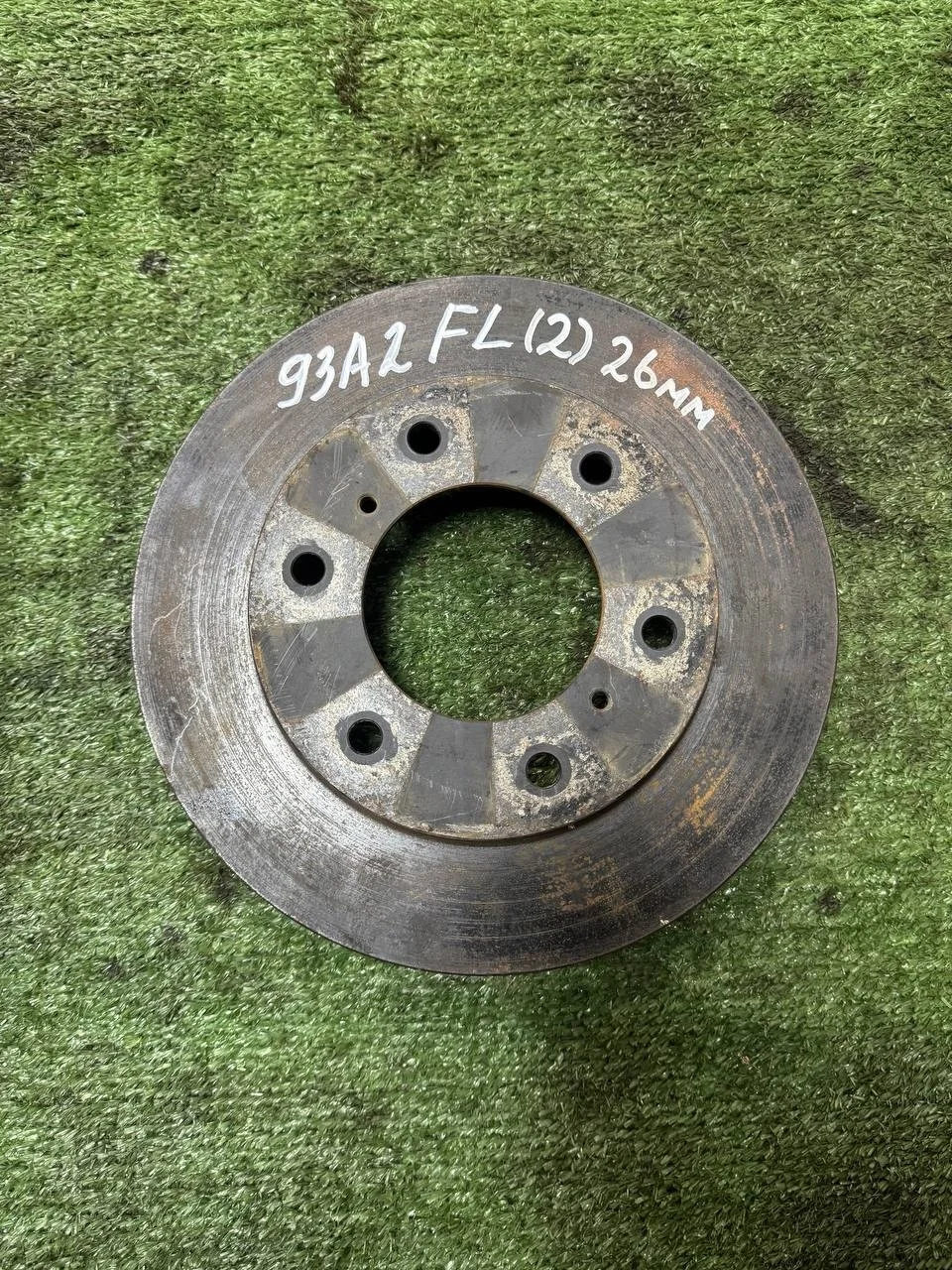 Б.у. диск тормозной MITSUBISHI PAJERO V93W MITSUBISHI PAJERO V93W 3.0 2007