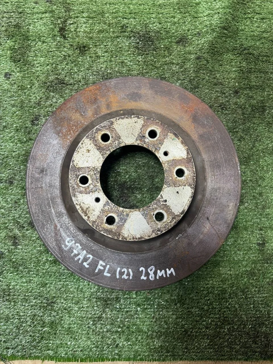 Б.у. диск тормозной MITSUBISHI PAJERO V97W MITSUBISHI PAJERO V97W 3.8 2009