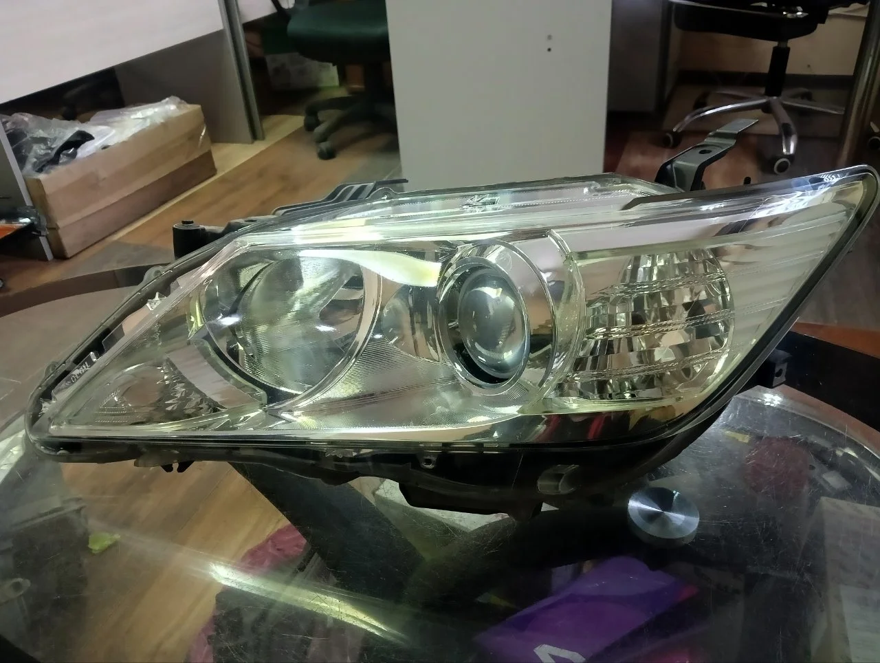 Фара ксенон Toyota Camry 2012-2014 8114533B00 50, передняя левая