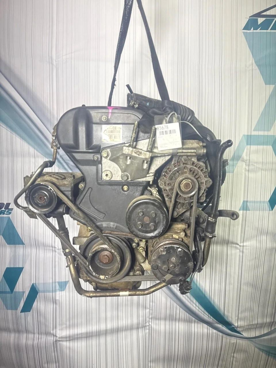 Двигатель Ford Fusion 2001-2012 704 1 FYJA FYJB FYJC 1.6Л 100ЛС