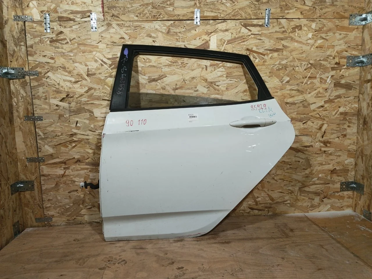 Дверь Hyundai Solaris 2010-2017 770034L000, задняя левая