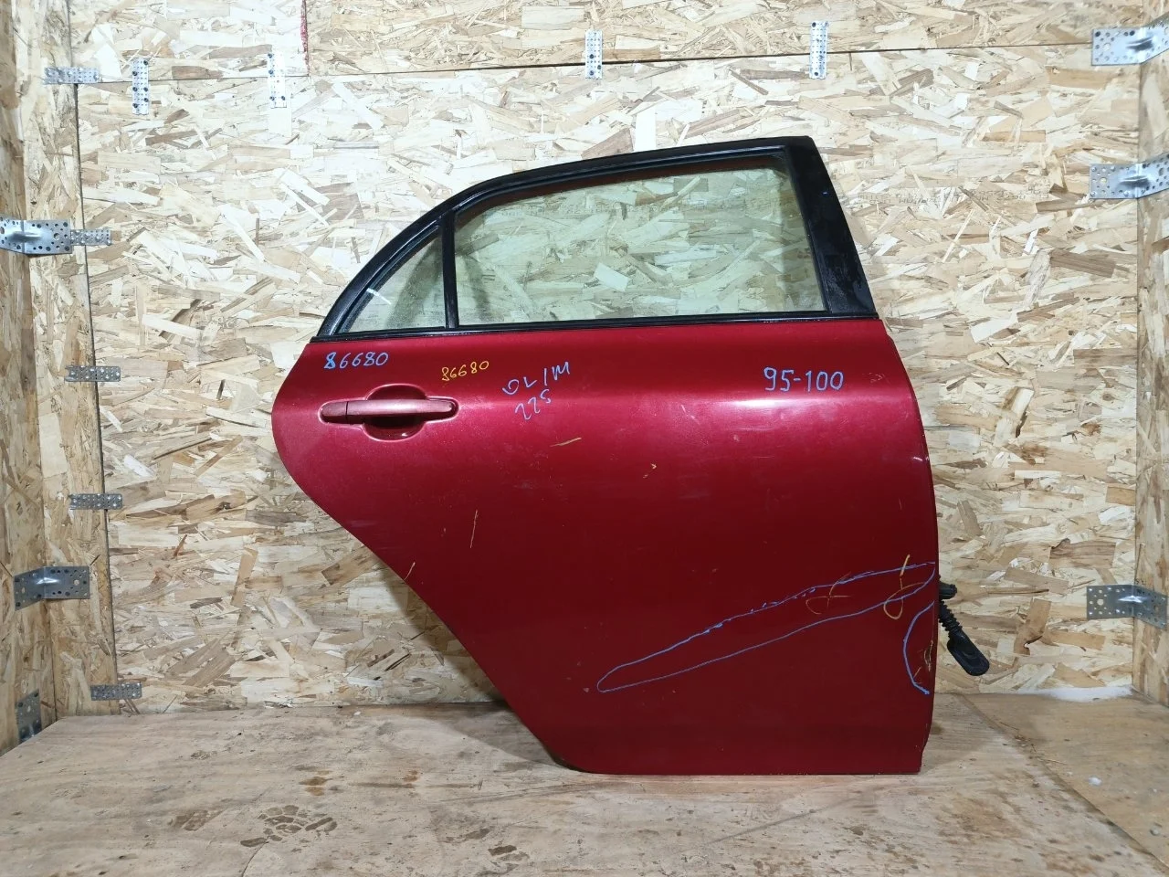 Дверь Toyota Corolla 2006-2012 6700312A20 150, задняя правая