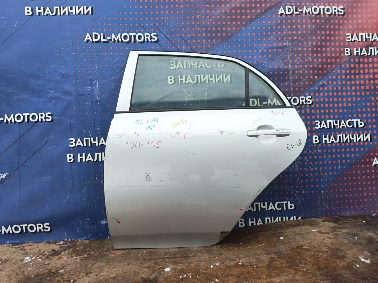 Дверь Toyota Corolla 2006-2012 6700412A20 150, задняя левая
