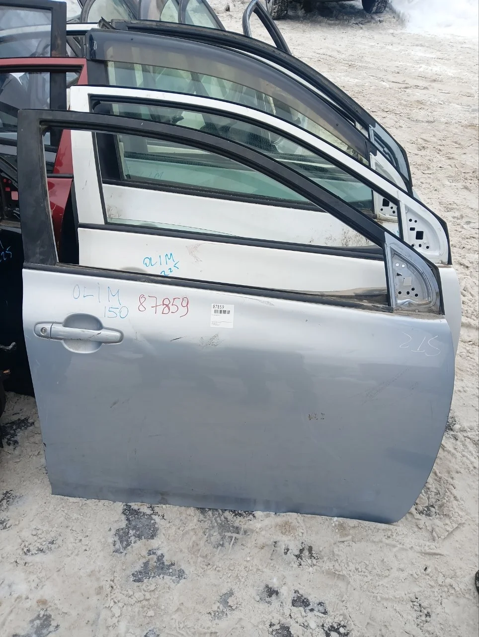 Дверь Toyota Corolla 2006-2012 6700112A30 150, передняя правая