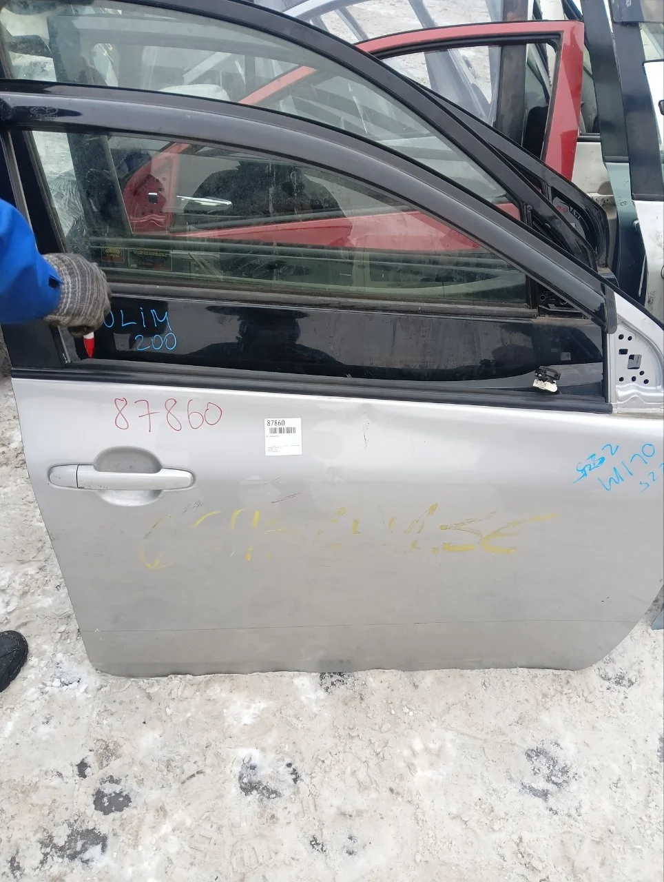 Дверь Toyota Corolla 2006-2012 6700112A30 150, передняя правая