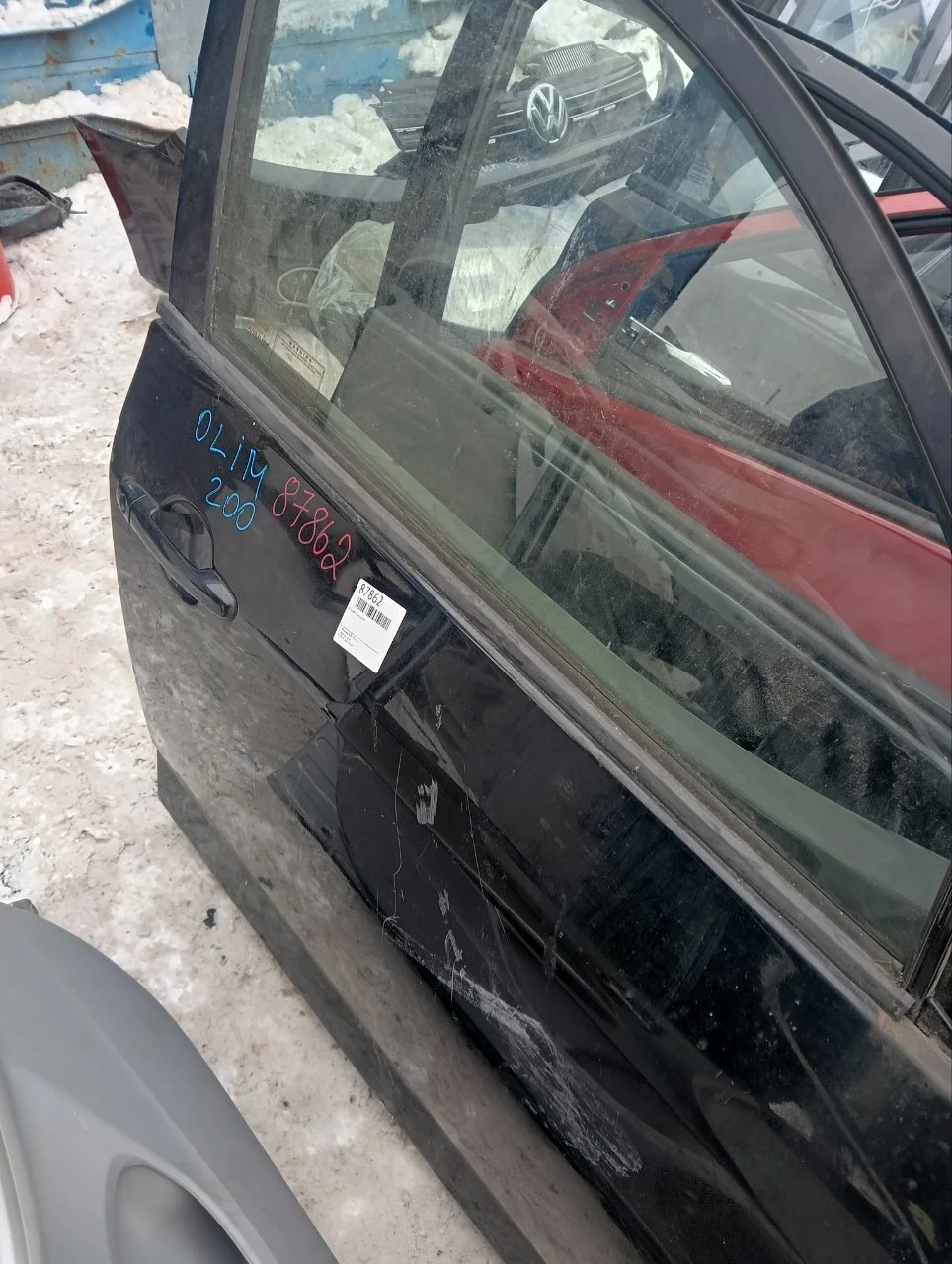 Дверь Toyota RAV4 2006-2012 6700142120 30, передняя правая