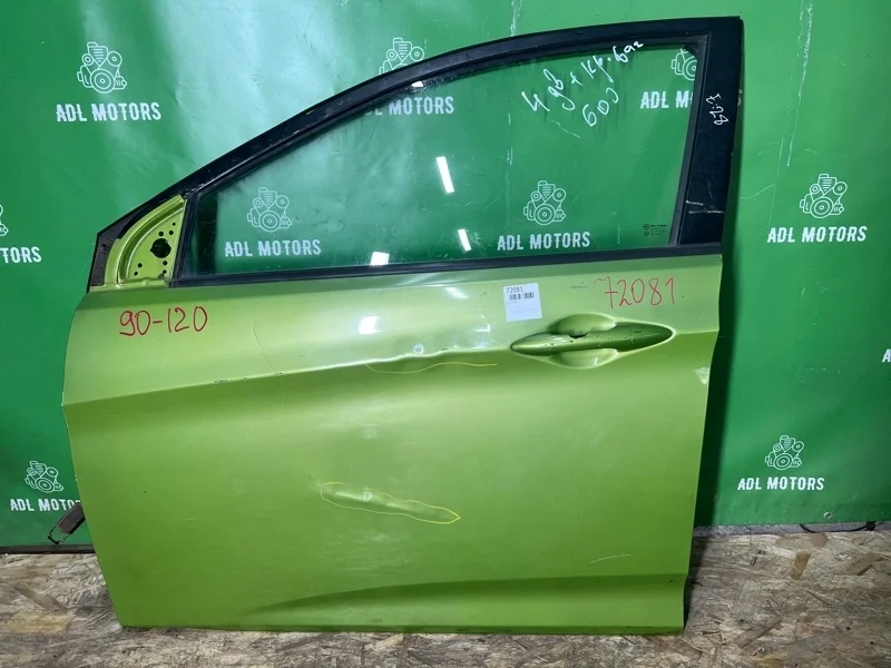 Дверь Hyundai Solaris 2010-2017 760034L000, передняя левая