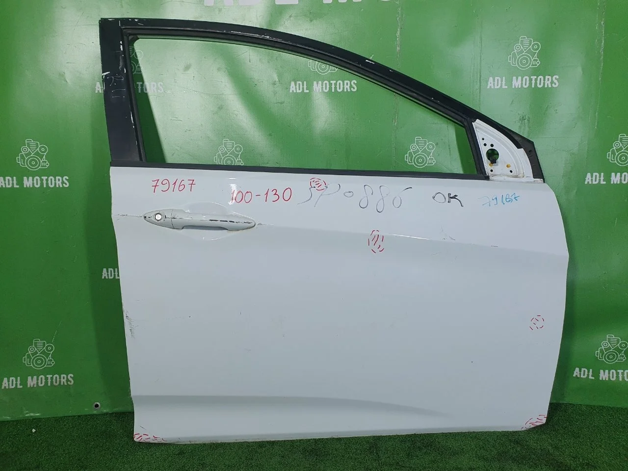 Дверь Hyundai Solaris 2010-2017 760044L000, передняя правая
