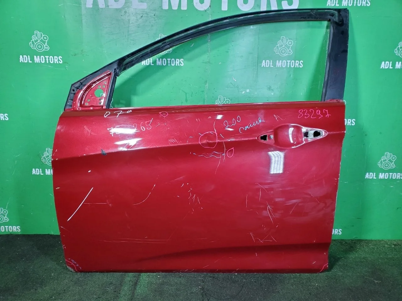 Дверь Hyundai Solaris 2010-2017 760034L000, передняя левая