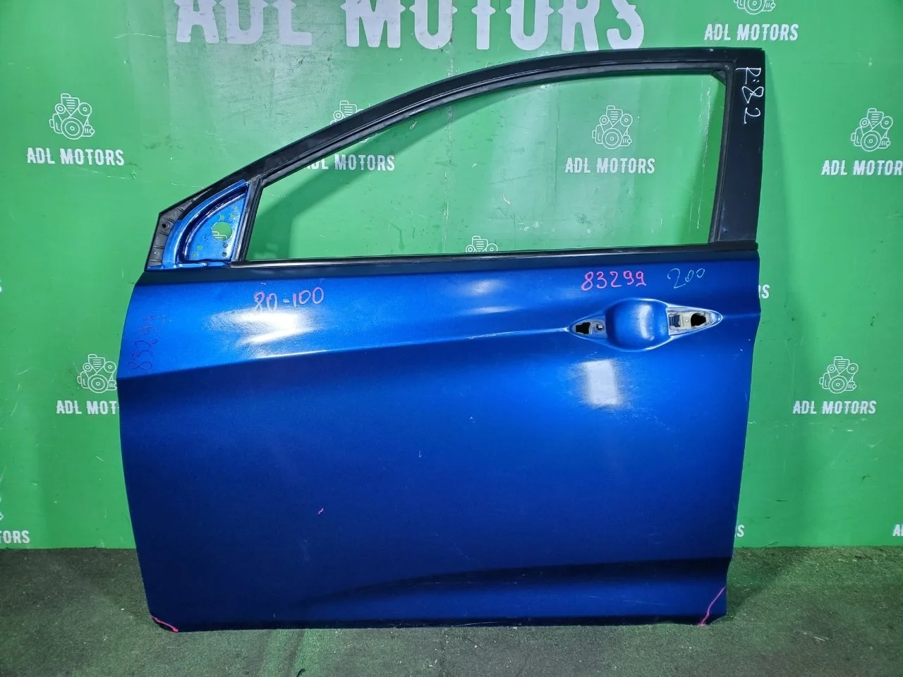 Дверь Hyundai Solaris 2010-2017 760034L000, передняя левая