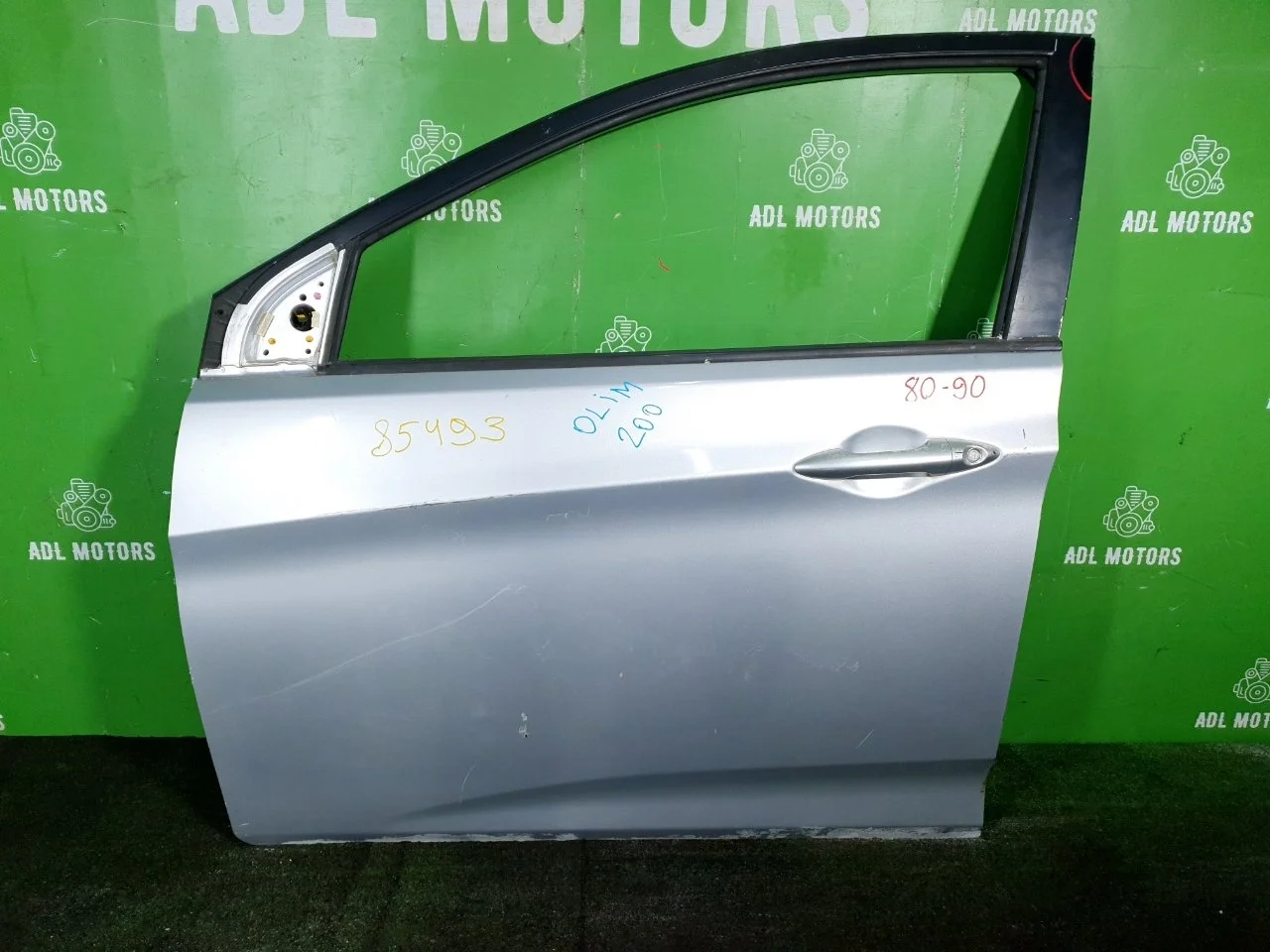 Дверь Hyundai Solaris 2010-2017 760034L000, передняя левая