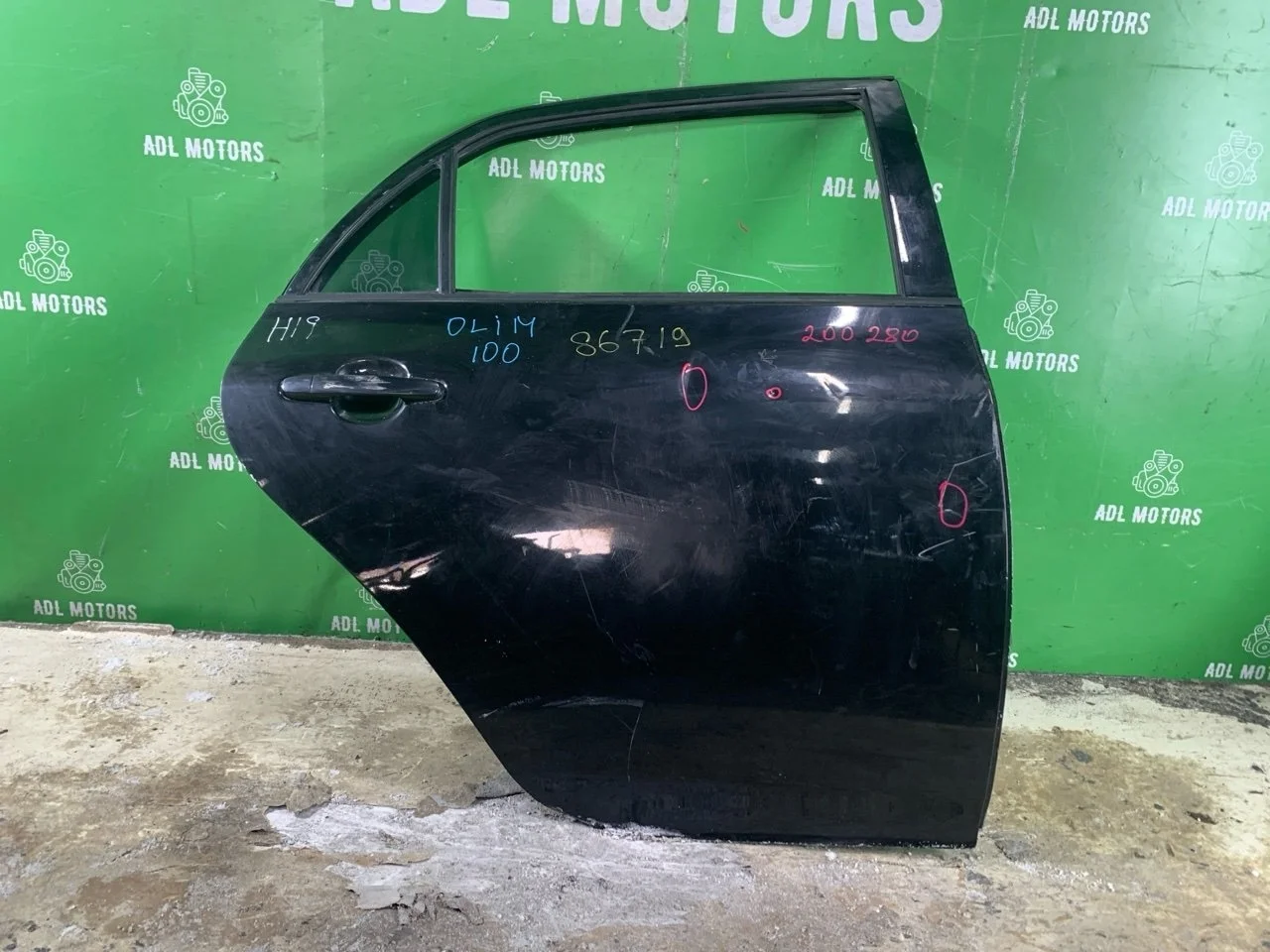 Дверь Toyota Corolla 2006-2012 6700312A20 150, задняя правая