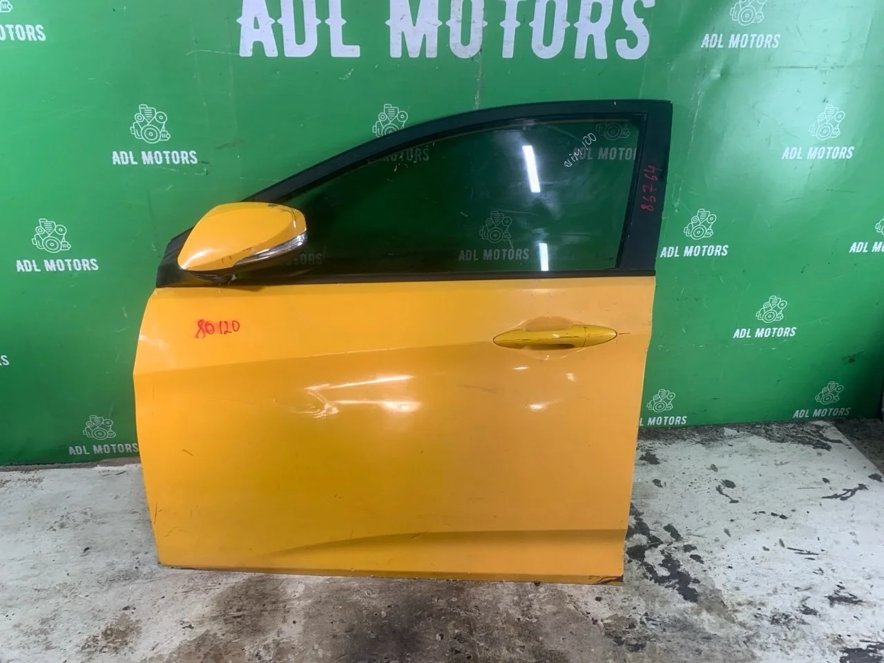 Дверь Hyundai Solaris 2010-2017 760034L000, передняя левая