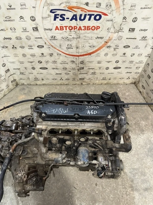 Двигатель Kia Rio 2005 СЕДАН 1.5 A5D