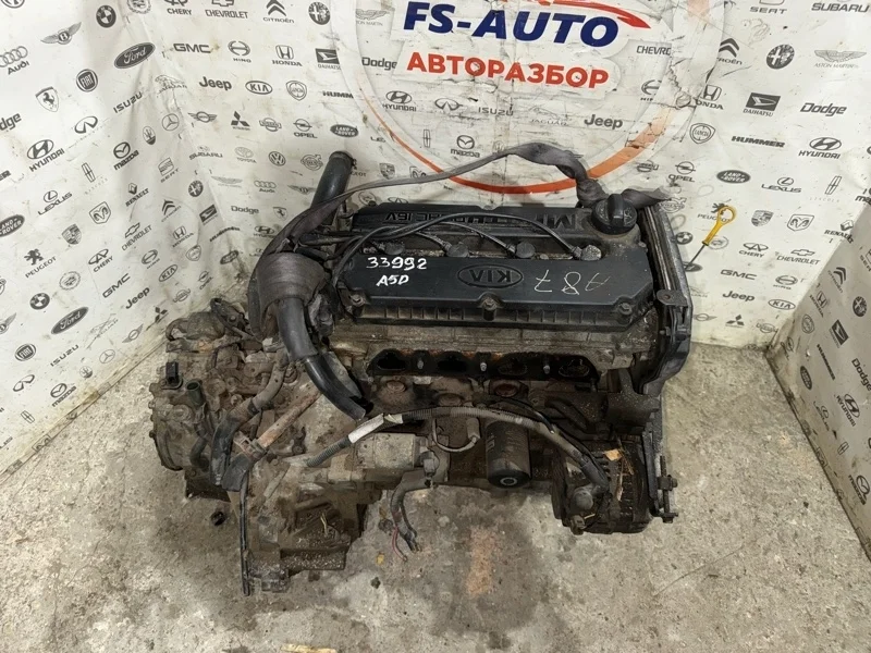 Двигатель Kia Rio 2005 СЕДАН 1.5 A5D
