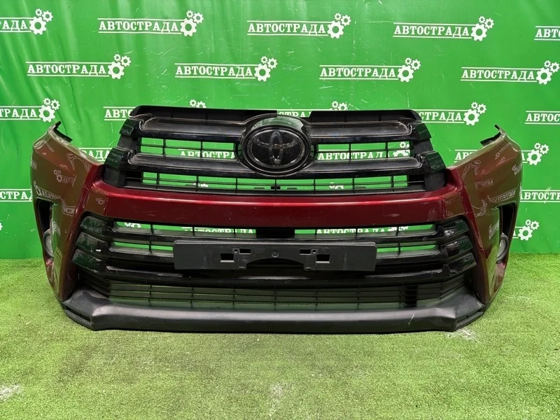 Бампер Toyota Highlander 2016-2019 521190E937 U50, передний