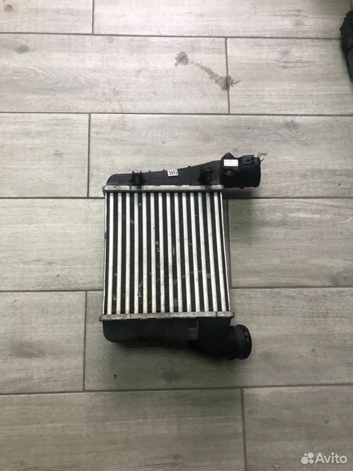 Интеркулер audi a4 8e b7