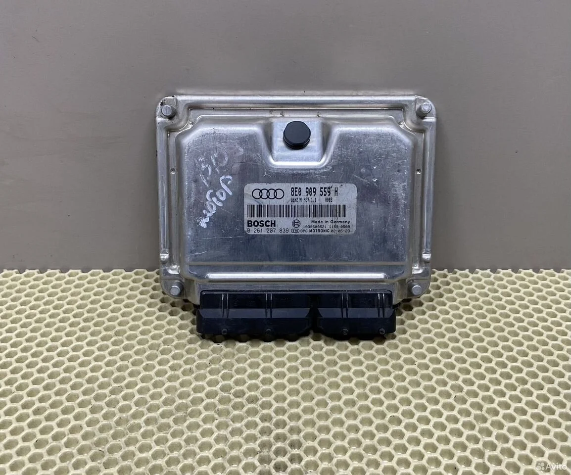 Блок управления двигателем audi a6 c5 4b рест