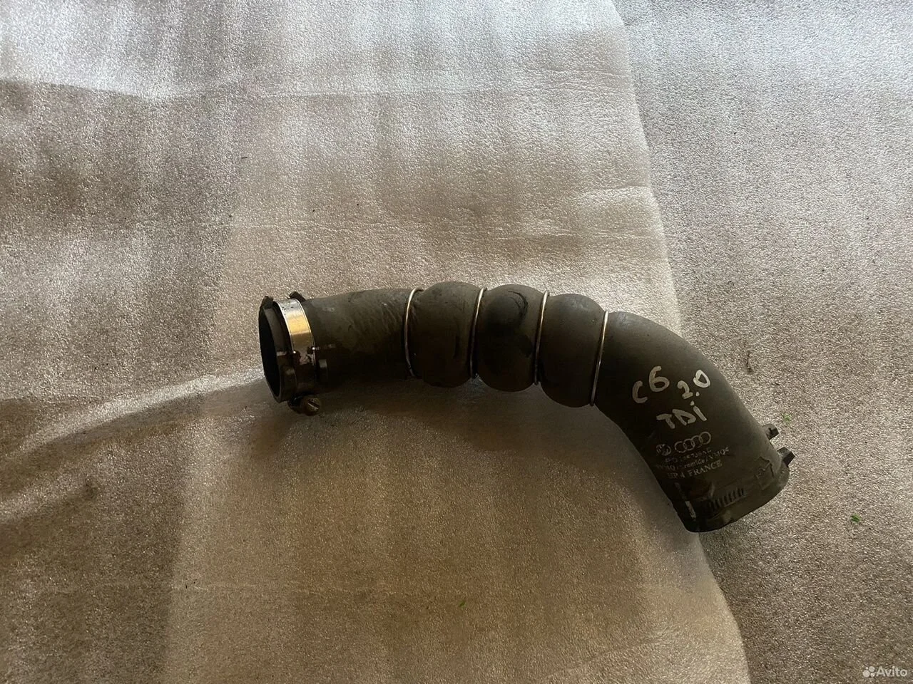Патрубок интеркулера правый audi a6 c6 4f
