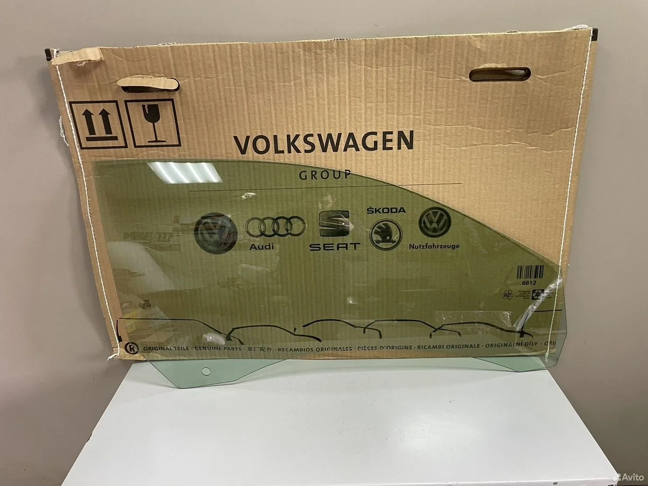 Новое vag стекло правое audi a5 8t coupe