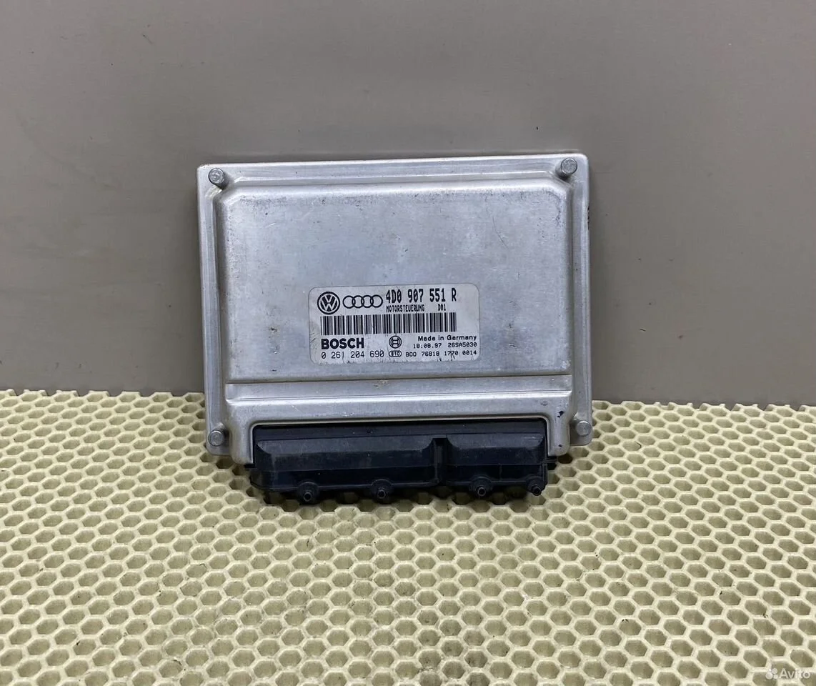 Блок управления двигателем audi a4 b5 8d