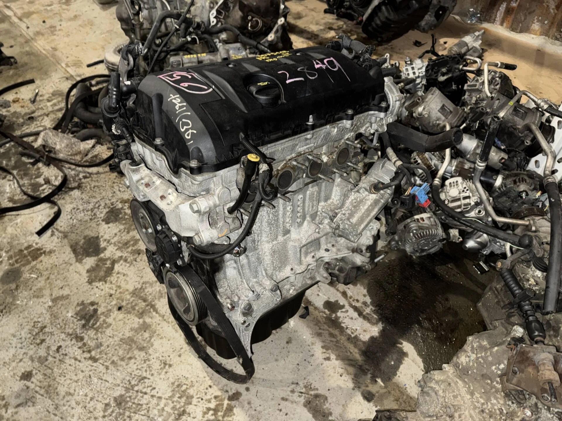 Двигатель Peugeot 308 T7 EP6 1.6