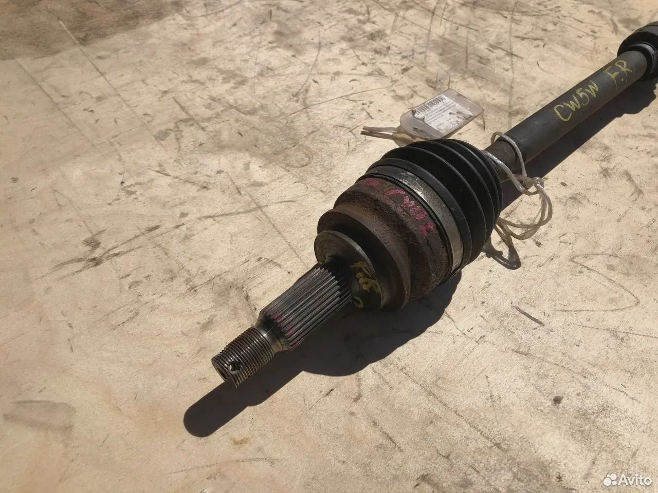 Привод передний правый mitsubishi asx lancer 10 xl