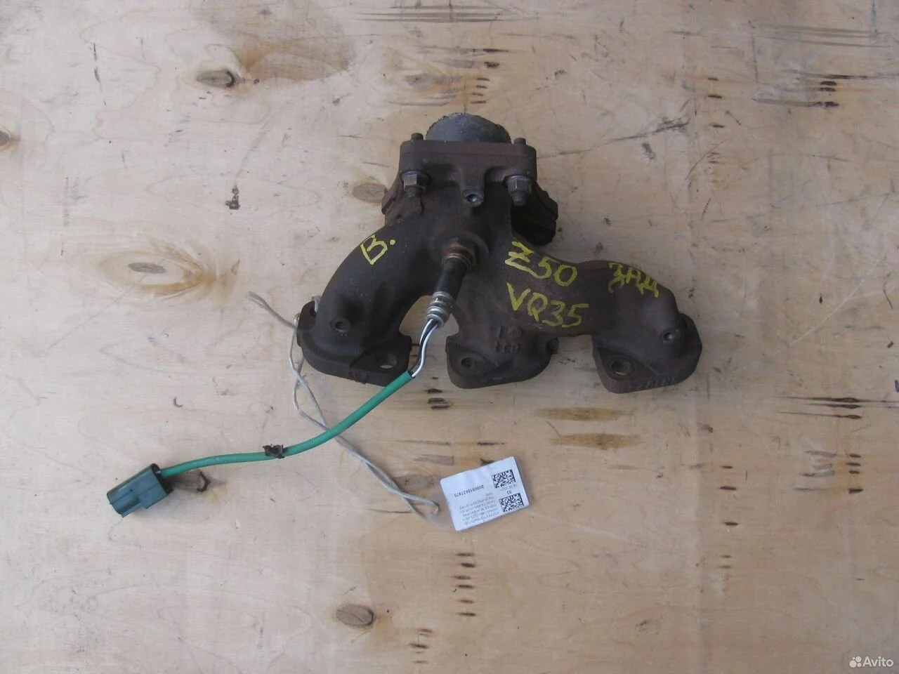 Коллектор выпускной задний nissan teana murano