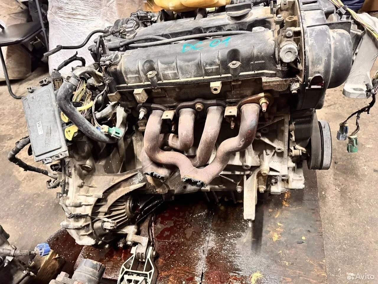 Двигатель ford focus 3 1.6 pnda c-max