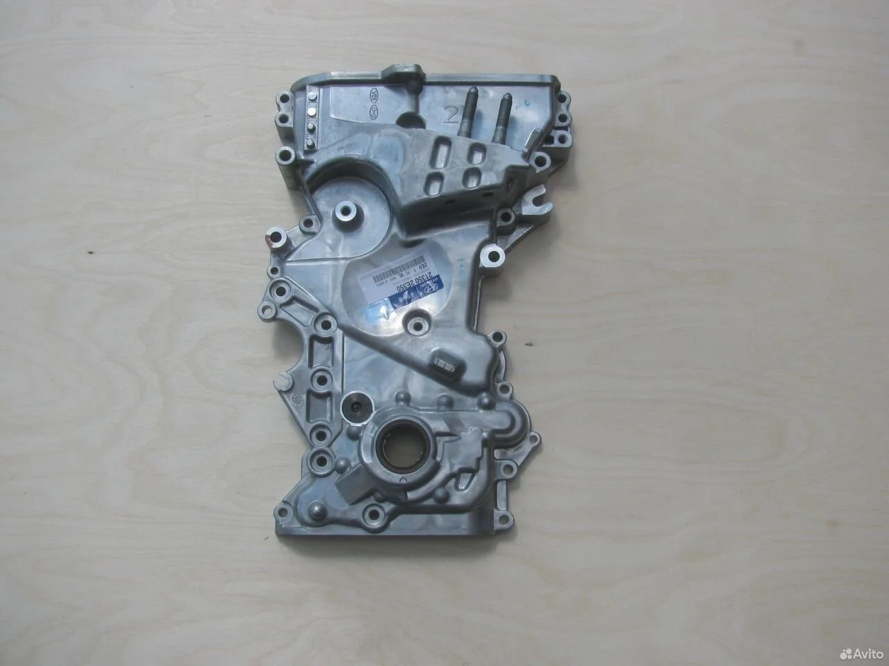 Лобовая крышка масляный насос hyundai kia g4na