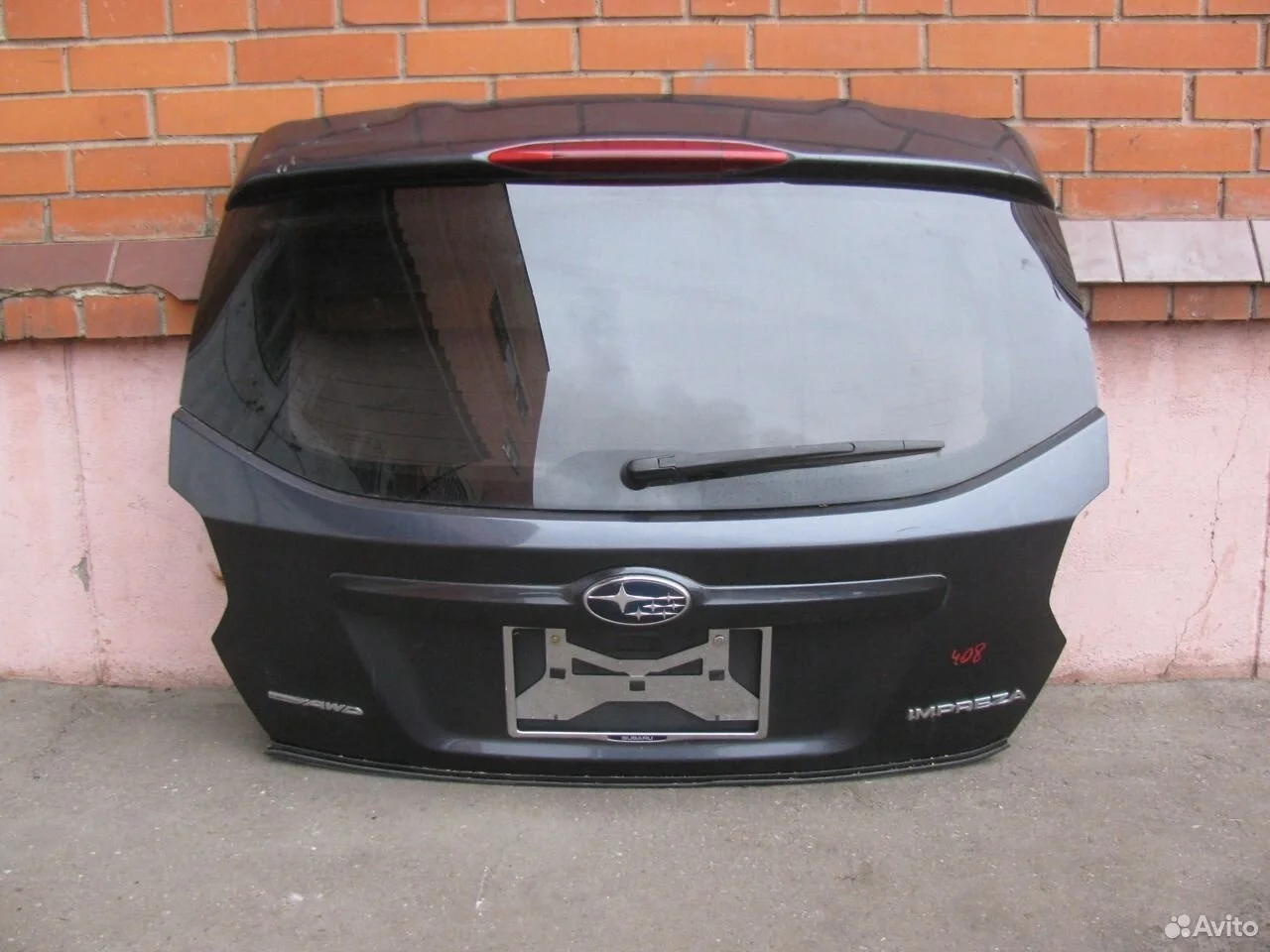 Задняя дверь крышка багажника subaru impreza xv gp