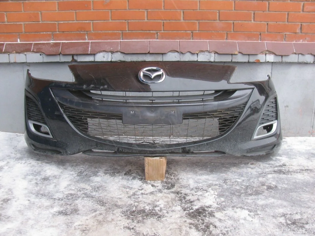 Передний бампер mazda 3 bl до рестайлинга