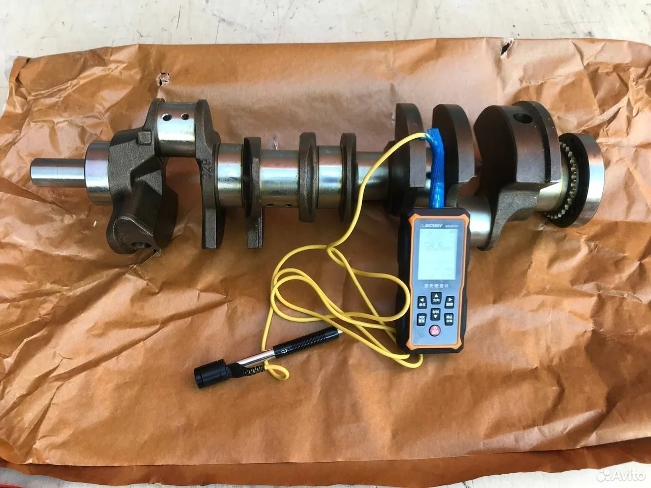 Коленвал bmw n63b44 f10 f12 f01 f02 x5 x6 4.4