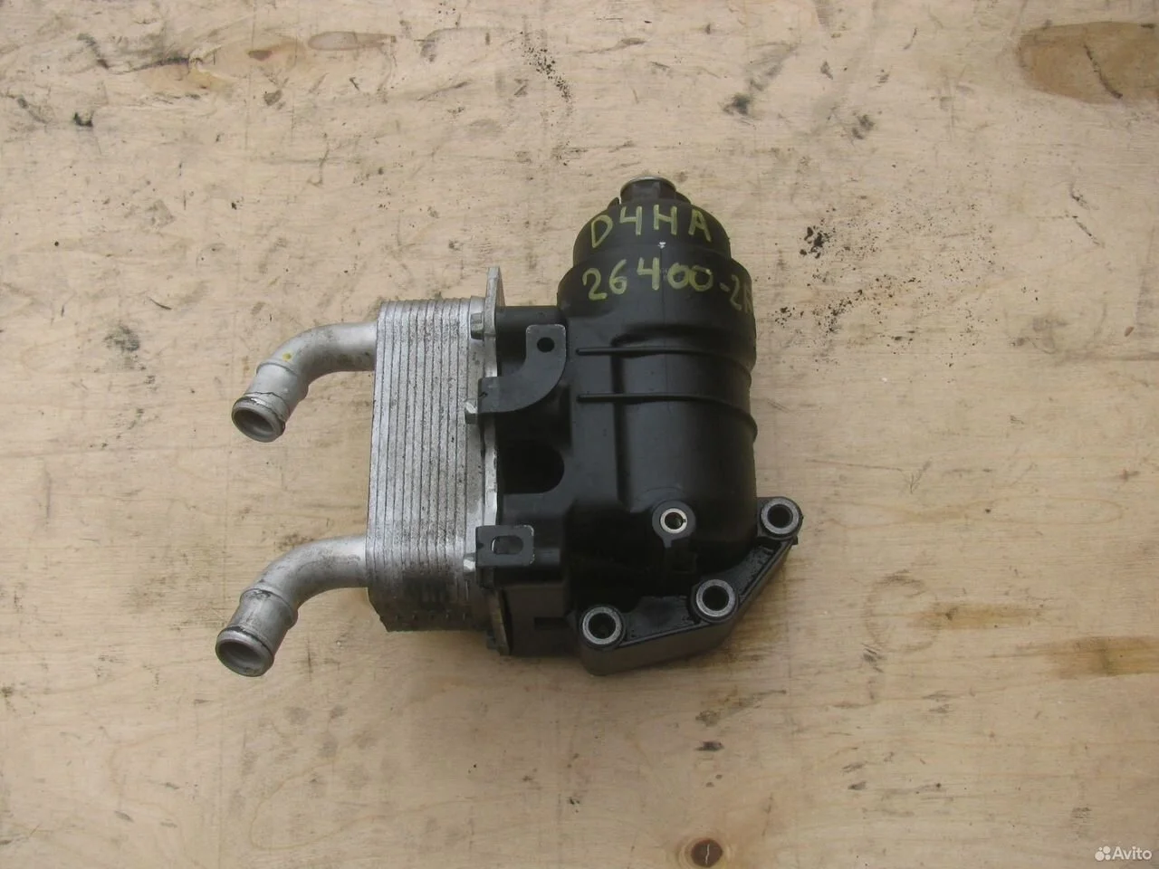 Корпус масляного фильтра теплообменник d4ha d4hb