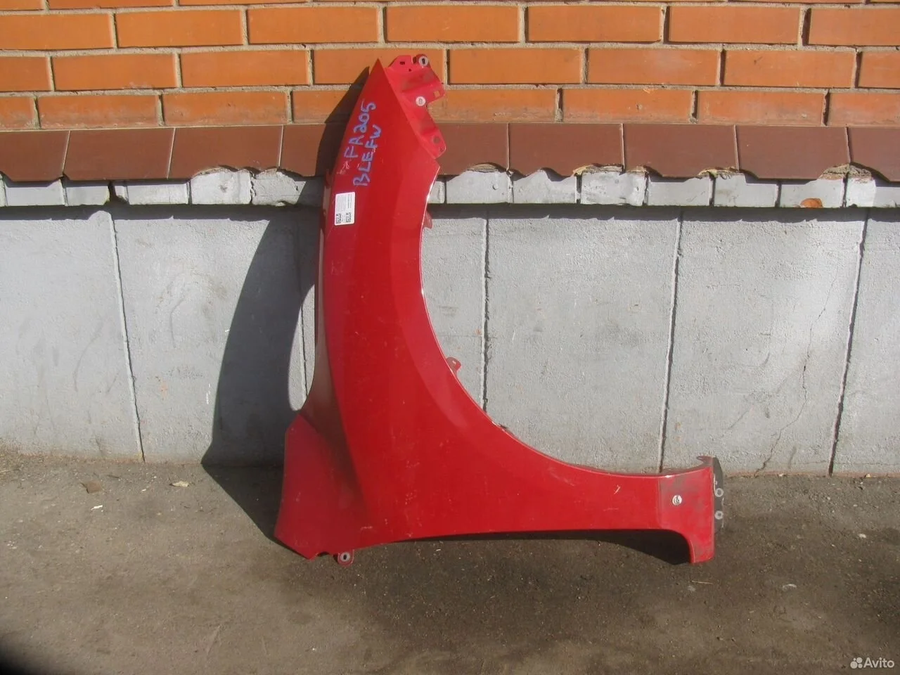 Крыло переднее правое mazda 3 bl