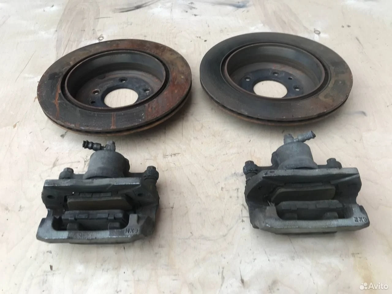 Диски суппорта задние комплект mazda cx-7