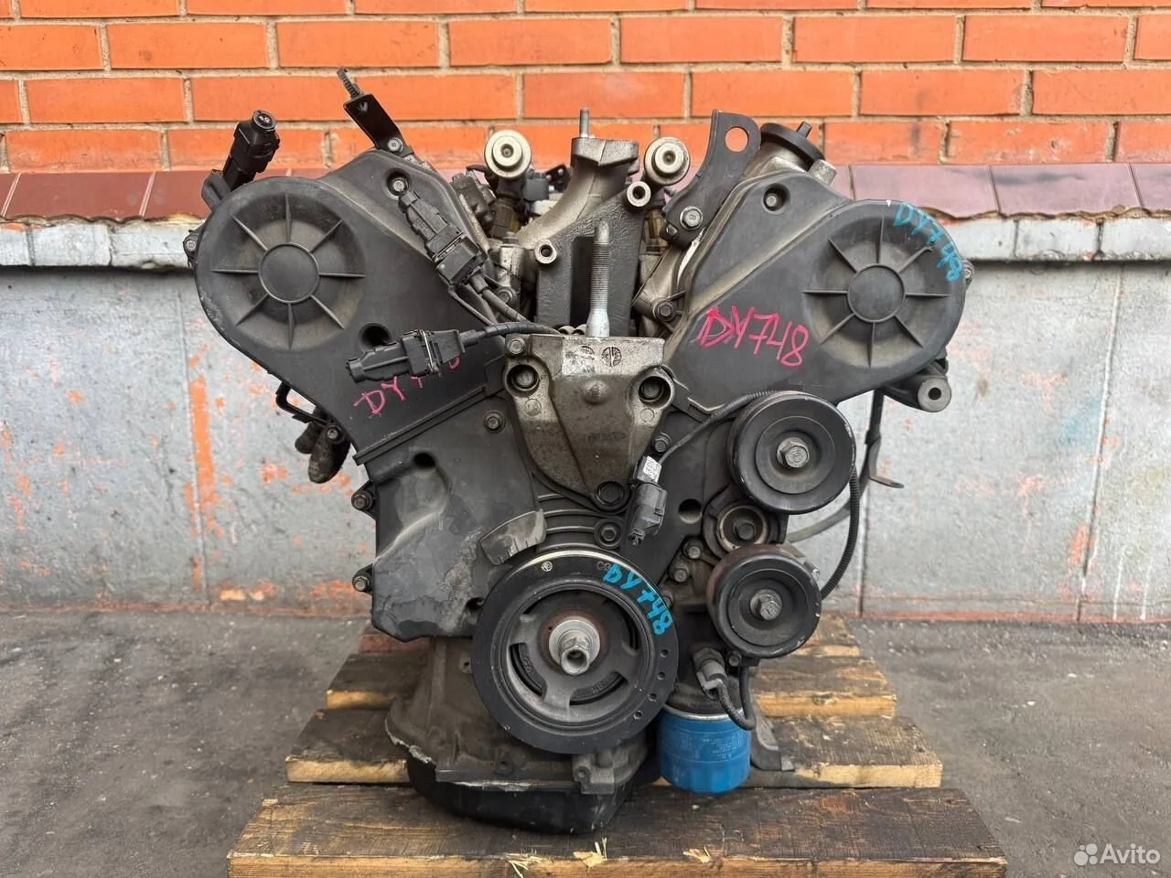 Двигатель hyundai santa fe kia magentis g6ea 2.7