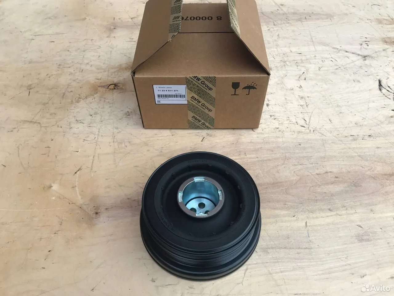 Шкив коленвала bmw m57 3.0 3.5 дизель