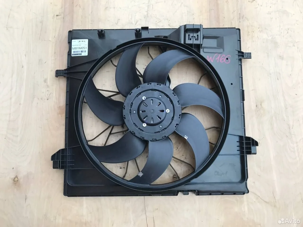 Вентилятор охлаждения mercedes gle gls c292 x166
