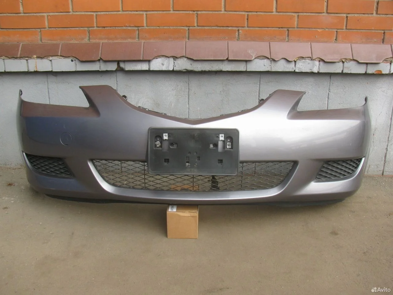 Передний бампер mazda 3 седан