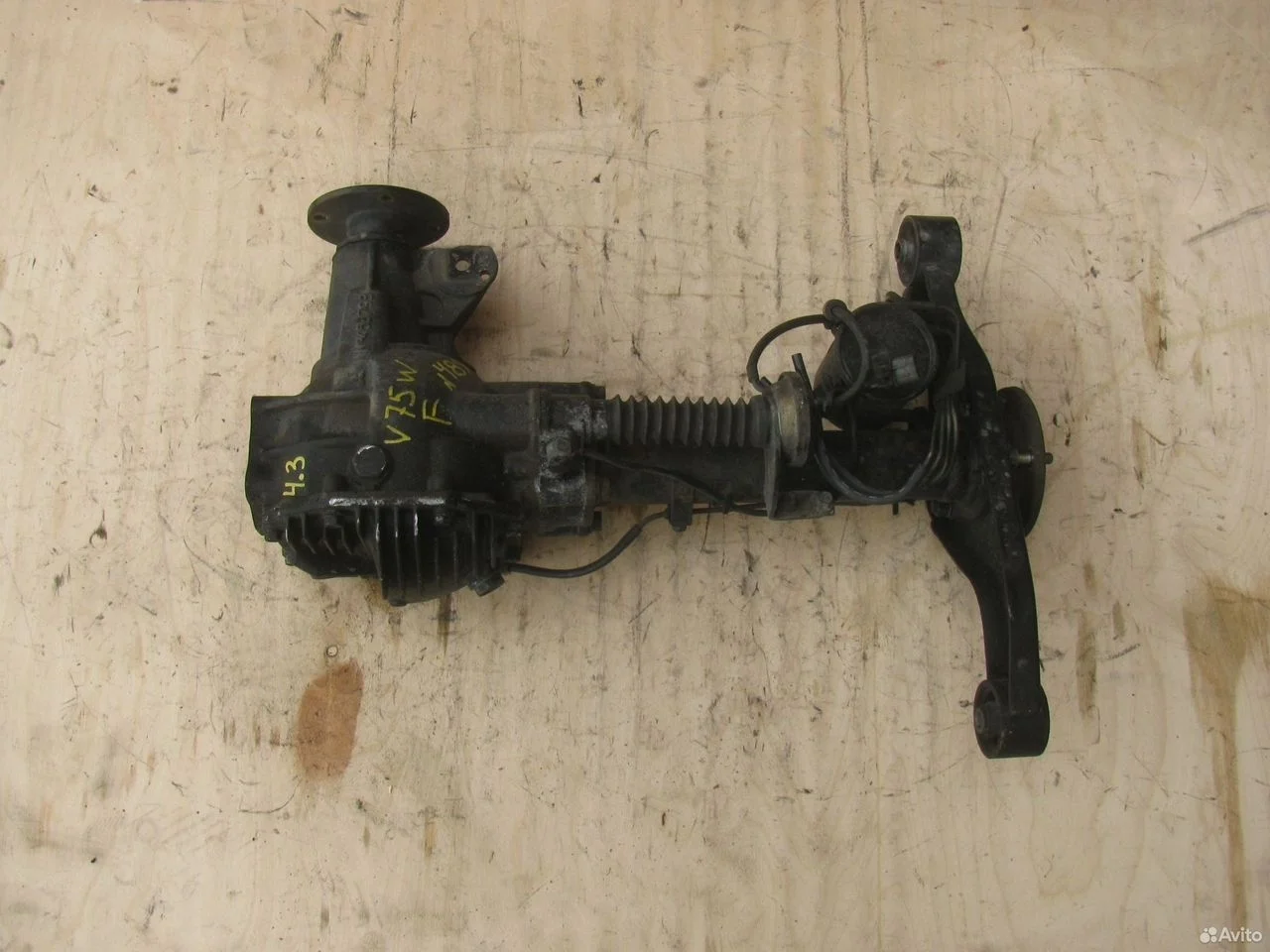 Передний редуктор mitsubishi pajero 3 4 43/10