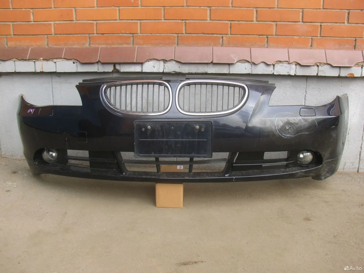 Передний бампер bmw 525 530 e60 в сборе