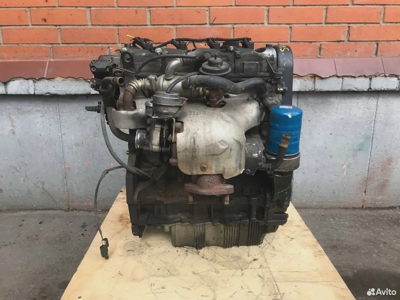 Двигатель hyundai santa fe tucson sportage d4ea