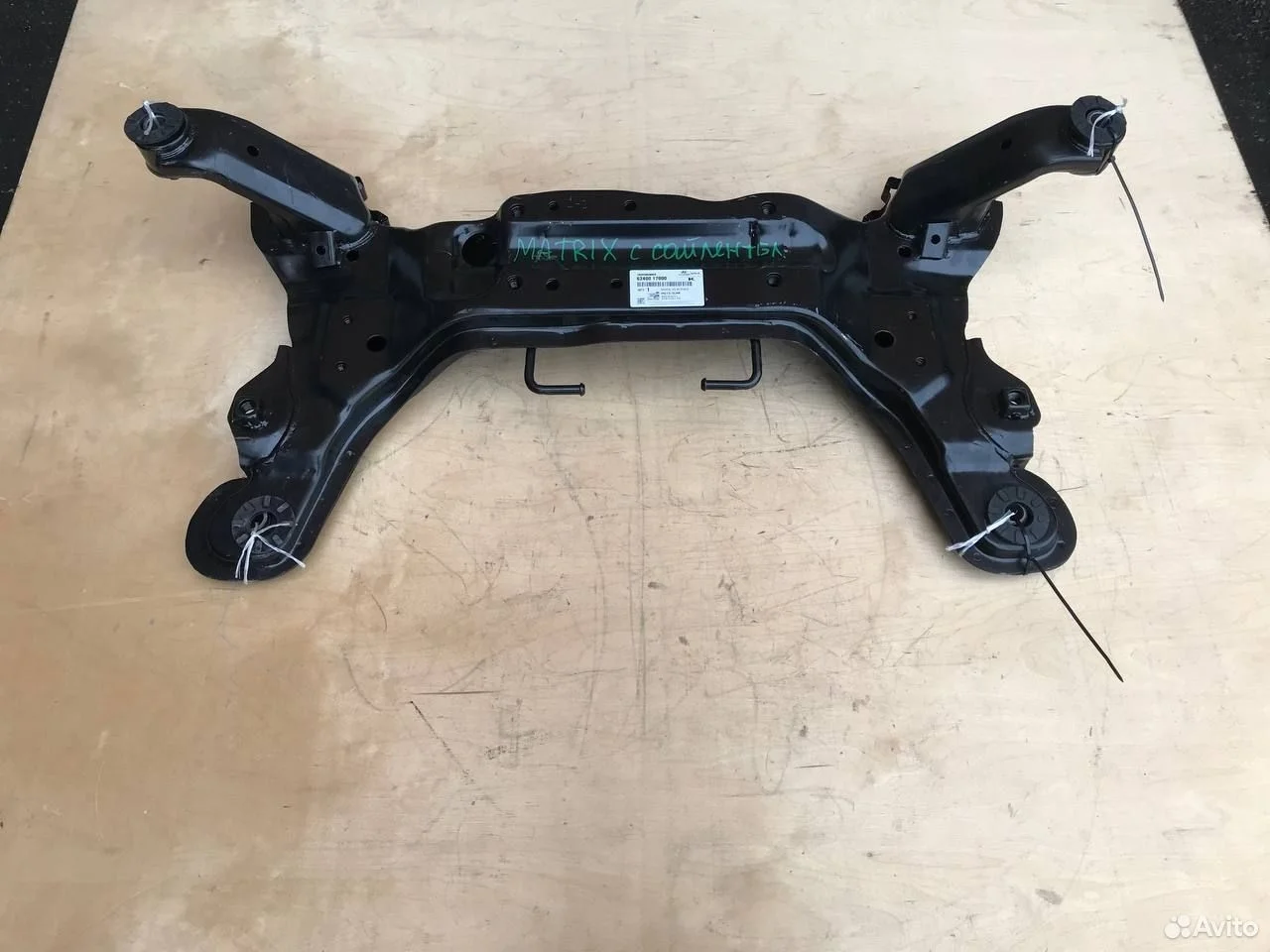 Подрамник с сайлентблоками hyundai matrix