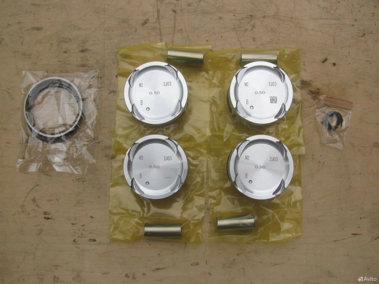 Комплект ремонтных поршней hyundai kia g4na