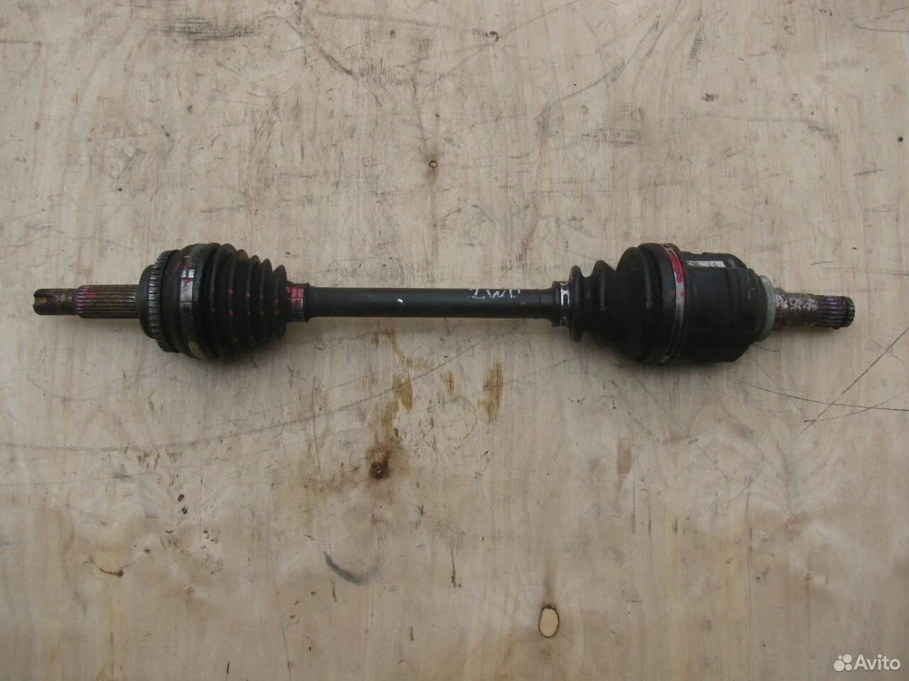 Привод передний левый toyota avensis 1zz