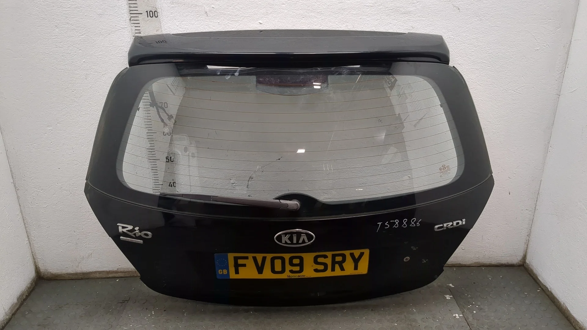 Крышка (дверь) багажника Kia Rio 2005-2011 Хэтчбэк 5 дв. КПП 5-ст.мех.(МКПП) D4FA Дизель 1.5 л